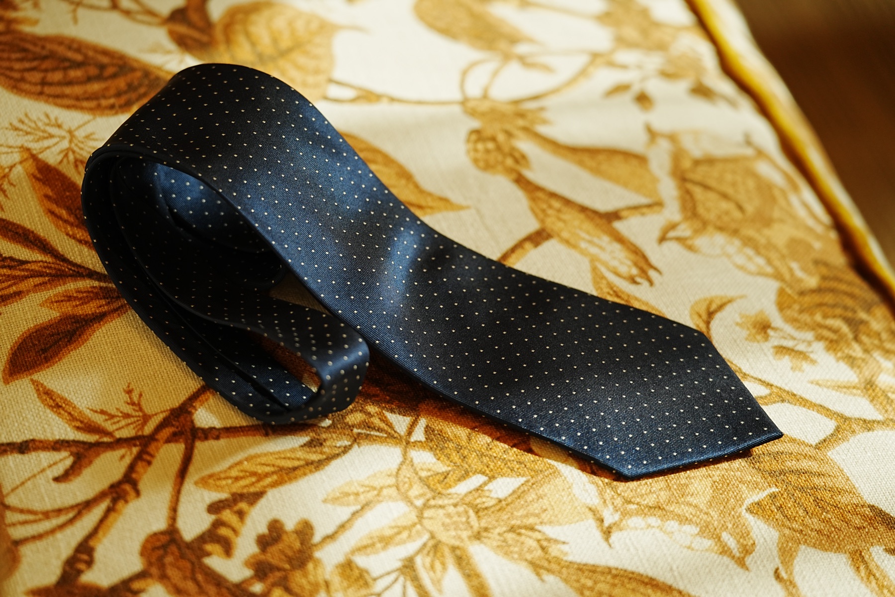 Corbata preparada para una boda en Sevilla